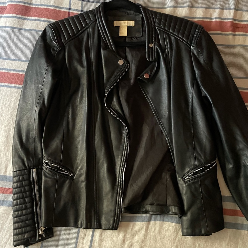 Black Biker Jacket